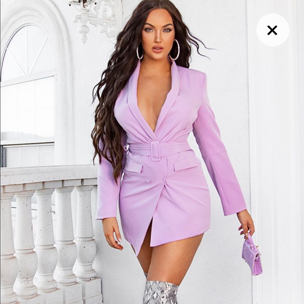 Liliac blazer dress